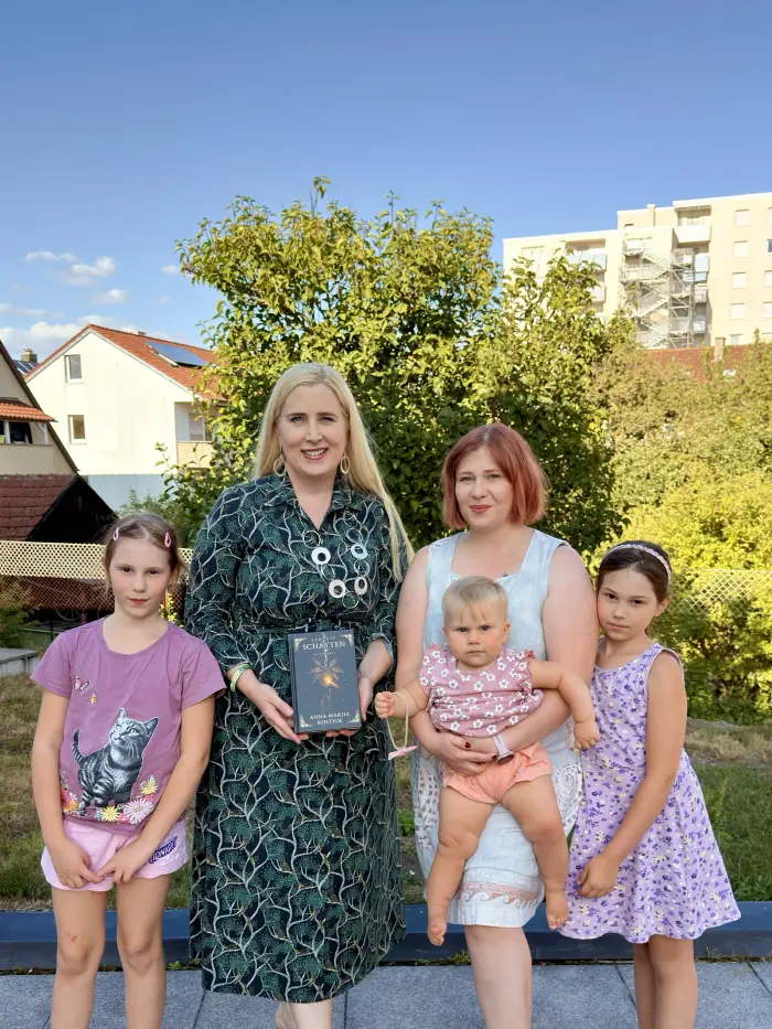 Josefa von Hohenzollern-Emden zu Gast bei Familie Kostiuk