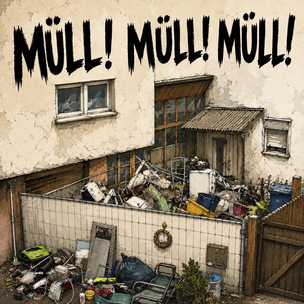 Müll! Müll! Müll! — portada del sencillo